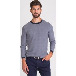 SWETER JOOP! COLLECTION. Szare swetry męskie Joop! Collection, xl, z aplikacjami, z wełny, klasyczne, z okrągłym kołnierzem, bez kaptura. Za 249,50 zł.
