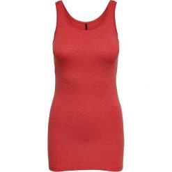 ONLY Singlet kobiet na Live Love Nowy Long Tank Top Noos Goji Berry Melange (rozmiar XS). Koszulki damskie ONLY, xs, bez wzorów, z materiału, bez kołnierzyka. W wyprzedaży za 27,00 zł.