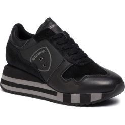 Sneakersy BLAUER - 9FCHARLOTTE01/HOR Black. Czarne półbuty damskie Blauer, ze skóry ekologicznej. Za 599,00 zł.