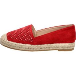 Czerwone espadryle damskie S.BARSKI RS-C74. Czerwone espadryle damskie S.barski, bez wzorów, na wysokim obcasie, na obcasie. W wyprzedaży za 99,00 zł.