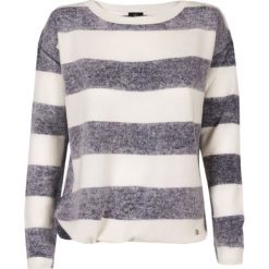 Sweter BOGNER LEAH Biały|Print|Szary. Szare swetry damskie marki Bogner, bez wzorów, z kaszmiru, wakacyjne, bez rękawów, bez kaptura. W wyprzedaży za 1075,00 zł.