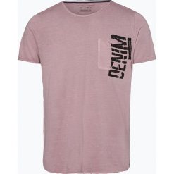 Tom Tailor Denim - T-shirt męski, różowy. Różowe t-shirty męskie marki TOM TAILOR DENIM, s, z nadrukiem, z bawełny. Za 49,95 zł.
