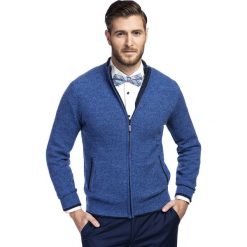 Sweter SILVESTRO SWNR000236. Pomarańczowe swetry męskie Giacomo Conti, na zimę, m, bez wzorów, z wełny, bez kołnierzyka, bez kaptura. Za 299,00 zł.