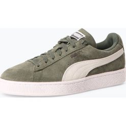 Puma - Damskie tenisówki ze skóry – Laurel Wreath, zielony. Zielone trampki i tenisówki damskie Puma, bez wzorów, ze skóry, bez zapięcia. Za 249,95 zł.