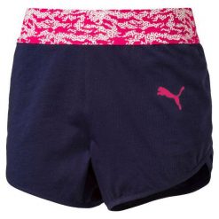 Puma Spodenki Su Style Jersey Shorts G Peacoat 140. Niebieskie bez kategorii marki Puma, z jersey, sportowe, na fitness i siłownię. W wyprzedaży za 59,00 zł.