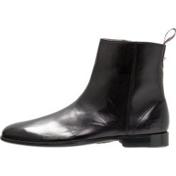 Melvin & Hamilton SUSAN Ankle boot black loop peru. Czarne botki damskie marki Melvin & Hamilton, ze skóry, bez obcasa, bez zapięcia. Za 759,00 zł.
