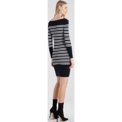 Sukienki: Selected Femme SFHARPER BOATNECK DRESS Sukienka etui dark sapphire/snow white
