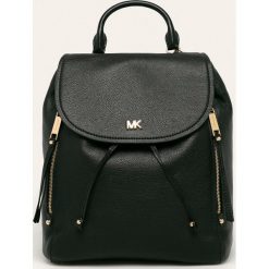 Michael Kors - Plecak skórzany. Czarne plecaki damskie Michael Kors, bez wzorów, ze skóry. Za 1699,00 zł.