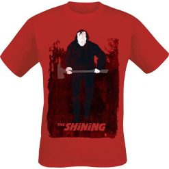 The Shining Johnny T-Shirt czerwony. Czerwone t-shirty męskie marki The Shining, m, z nadrukiem, z okrągłym kołnierzem. Za 74,90 zł.