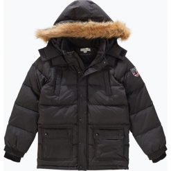 Jonas Nielsen Stockholm - Chłopięca kurtka puchowa, czarny. Czarne kurtki chłopięce Jonas Nielsen Stockholm, na zimę, bez wzorów, z puchu, bez kaptura. Za 399,95 zł.