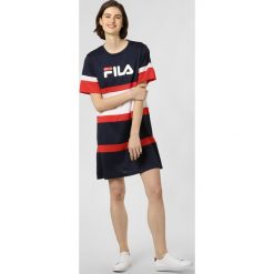 FILA - Sukienka damska – Terhikka, niebieski. Niebieskie sukienki damskie Fila, xs, z nadrukiem, sportowe, sportowe. Za 169,95 zł.