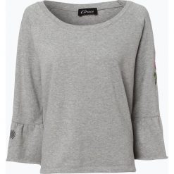 Bluzy damskie: Grace – Damska bluza nierozpinana, szary