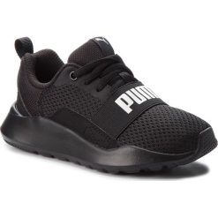 Sneakersy PUMA - Wired Ps 366903 01 Puma Black/Puma Black/Black. Czarne półbuty dziewczęce Puma, na sznurówki. Za 179,00 zł.