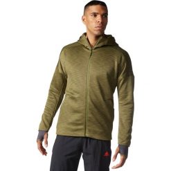 Bluzy męskie: Adidas Bluza męska Z.N.E. FZ Hood Climaheat zielona r. M (S94830)