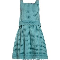 Sukienki dziewczęce letnie: Friboo Sukienka letnia aqua sea