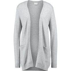 Kardigany damskie: Vila VIRIL OPEN Kardigan light grey melange