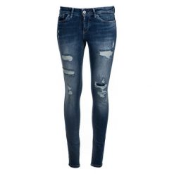 Pepe Jeans Jeansy Damskie Pixie 27/30, Niebieskie. Niebieskie jeansy damskie marki Pepe Jeans, z jeansu. W wyprzedaży za 377,00 zł.
