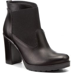 Botki ANN MEX - 8226 01KR Czarny. Czarne botki damskie skórzane Ann Mex. W wyprzedaży za 269,00 zł.