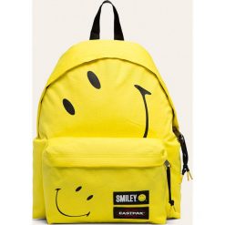 Eastpak - Plecak. Żółte plecaki męskie Eastpak, z nadrukiem, z poliesteru. W wyprzedaży za 149,90 zł.