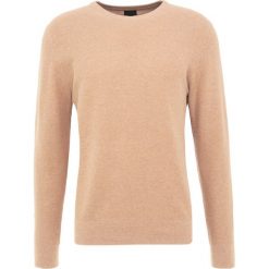 Swetry klasyczne męskie: J.CREW GARTER CREW Sweter camel