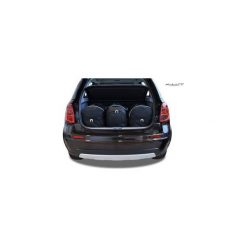 SUZUKI SX4, 2013- TORBY DO BAGAŻNIKA 3 SZT KJUST - 7039004. Czarne torby podróżne KJUST, bez wzorów, z kauczuku, klasyczne. Za 799,00 zł.