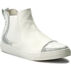 Sztyblety DOLCE PIETRO - 0850-003-01-0 Biały. Białe buty zimowe damskie marki Dolce Pietro, z materiału. W wyprzedaży za 179,00 zł.