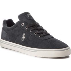 Tenisówki POLO RALPH LAUREN - Hanford 816665561003 Dk Car Gry. Szare tenisówki męskie marki Polo Ralph Lauren, z zamszu. W wyprzedaży za 289,00 zł.