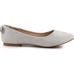 Vinceza szare Wygodne Baleriny. Szare baleriny damskie Vinceza, bez wzorów, eleganckie, na wysokim obcasie. Za 79,00 zł.