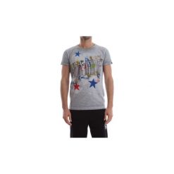 T-shirty z krótkim rękawem Converse 10007643 LIMITED EDITION. Szare t-shirty damskie Converse, xxl, bez wzorów, bez kołnierzyka, krótkie. Za 215,18 zł.