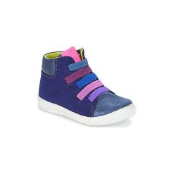 Buty Dziecko Agatha Ruiz de la Prada 181945 FLOW. Niebieskie trampki dziewczęce marki Agatha Ruiz de la Prada, bez wzorów, bez zapięcia. Za 223,20 zł.