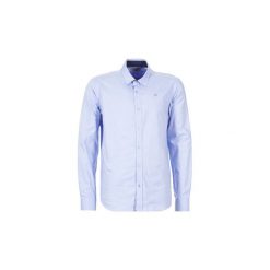 Koszule z długim rękawem Casual Attitude EURIONE. Niebieskie koszule męskie marki Casual Attitude, s, casualowe, z długim rękawem. Za 143,20 zł.