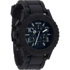Zegarek unisex Black Nixon 42-20 Chrono Rubber A3091000. Czarne zegarki męskie marki Nixon. Za 1331,00 zł.