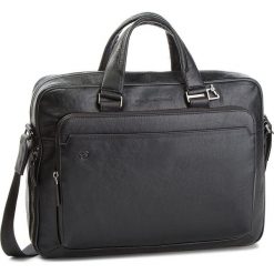 Torba na laptopa PIQUADRO - CA4027B3 Czarny. Czarne torby męskie skórzane Piquadro, bez wzorów, ze skóry. Za 1549,00 zł.