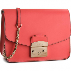 Torebka FURLA - Metropolis 962718 B BNF8 VFO Ibisco e. Czerwone torebki klasyczne damskie Furla, ze skóry. W wyprzedaży za 1079,00 zł.