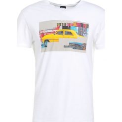 T-shirty męskie z nadrukiem: BOSS Orange TUX Tshirt z nadrukiem white