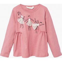 Bluzki dziewczęce bawełniane: Mango Kids - Bluzka dziecięca Sisib