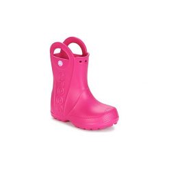 Kalosze Dziecko Crocs HANDLE IT RAIN BOOT. Czerwone kalosze dziewczęce Crocs. Za 116,10 zł.