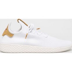 Adidas Originals - Buty Pharrell Williams Tennis Hu W. Białe buty sportowe damskie adidas Originals, bez wzorów, ze skóry, sportowe. Za 399,90 zł.