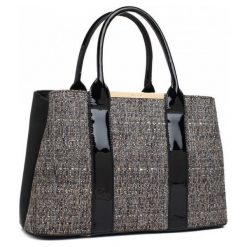 Bessie London Torebka Damska Evelyn, Czarna. Czarne torebki klasyczne damskie Bessie London. Za 249,00 zł.