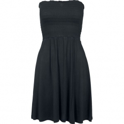 Urban Classics Ladies Smoke Bandeau Dress Sukienka czarny. Czarne sukienki marki Urban Classics, xl. Za 99,90 zł.