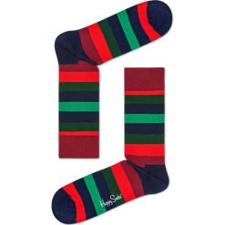 Happy Socks - Skarpety Stripe Christmas. Czarne bez kategorii marki Happy Socks. Za 39,90 zł.