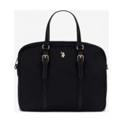U.S. Polo Assn Houston Torba Czarny. Czarne torebki klasyczne damskie U.S. Polo Assn., w paski, z materiału, bez dodatków. Za 447,95 zł.
