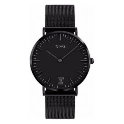 Zegarek Zemge Zegarek damski 36 mm z kolekcji CLASSIC Czarny ZC0503W uniwersalny. Czarne zegarki damskie Zemge. Za 332,10 zł.