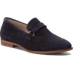 Półbuty MARC O'POLO - 802 14153201 300 Navy 890. Niebieskie półbuty damskie Marc O'Polo, na co dzień, bez wzorów, ze skóry, bez obcasa, na płaskiej podeszwie, bez zapięcia. W wyprzedaży za 419,00 zł.