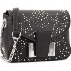 Torebka LIU JO - Xs Crossbody Ticines A68033 E0003 Nero 22222. Czarne torebki klasyczne damskie Liu Jo, ze skóry ekologicznej. Za 499,00 zł.