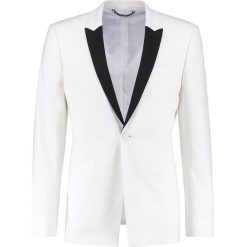 Marynarki męskie: Topman SKINNY FIT Marynarka off white