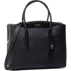 Torebka KATE SPADE - Margaux Large Satchel PXRUA160 Black 001. Czarne torebki klasyczne damskie Kate Spade, bez wzorów, ze skóry, klasyczne, duże, bez dodatków. W wyprzedaży za 1069,00 zł.
