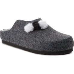 Kapcie DR. BRINKMANN - 320556 Anthrazit 9. Szare klapki damskie Dr. Brinkmann, bez wzorów, z tworzywa sztucznego, bez obcasa. Za 149,00 zł.