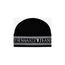 Trussardi Jeans Czapka Czarny. Czarne czapki damskie Trussardi Jeans, bez wzorów, z poliesteru. Za 180,95 zł.