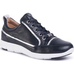 Sneakersy CAPRICE - 9-23753-24 Ocean Nappa 855. Niebieskie półbuty damskie Caprice, ze skóry. W wyprzedaży za 219,00 zł.